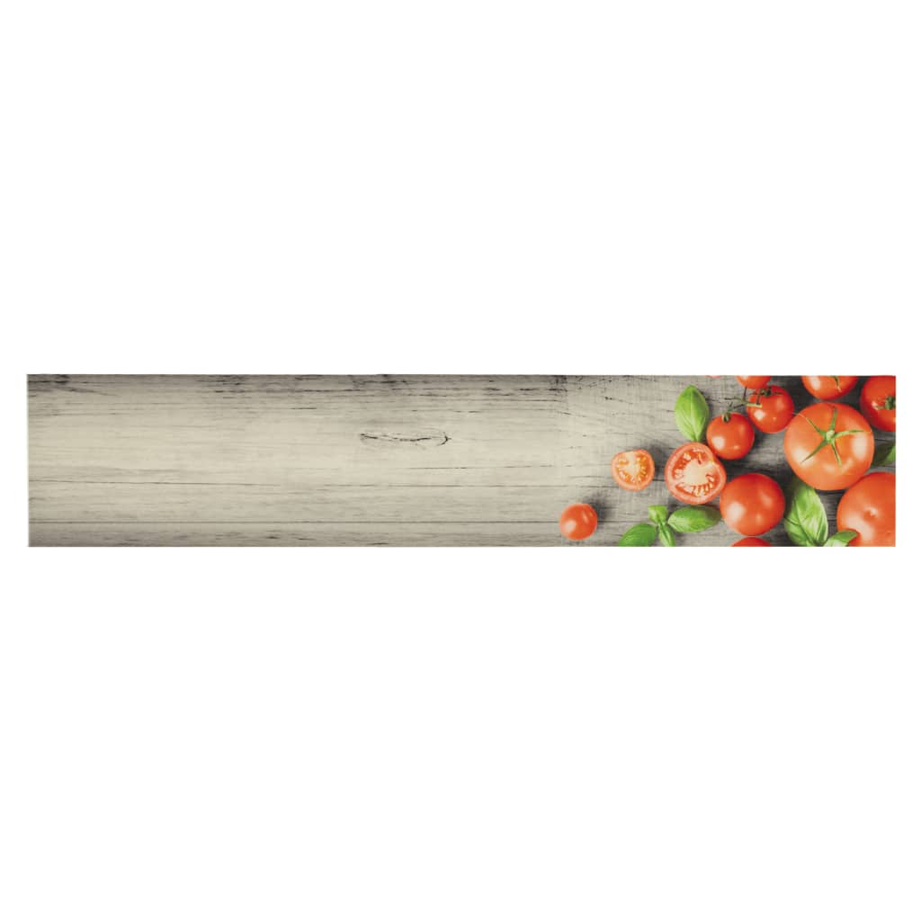 Kjøkkenteppe vaskbar Tomatoes 60x300 cm fløyel