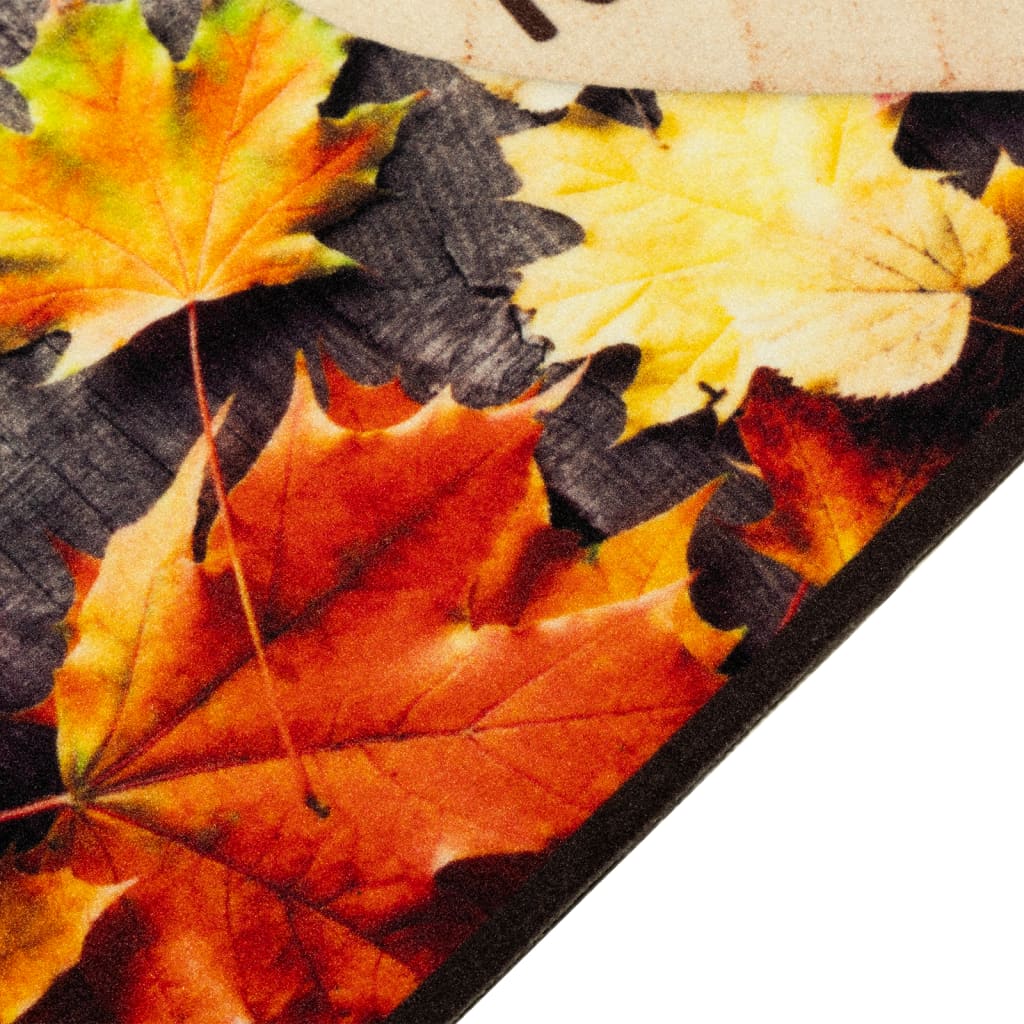Kjøkkenteppe vaskbar Autumn 60x180 cm fløyel