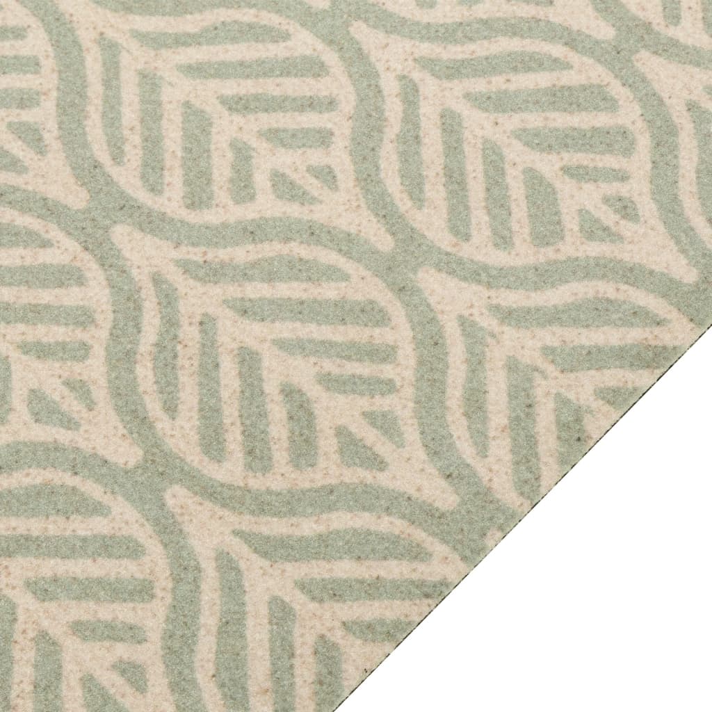 Washable kitchen rug Leaves 60x300 cm velvet