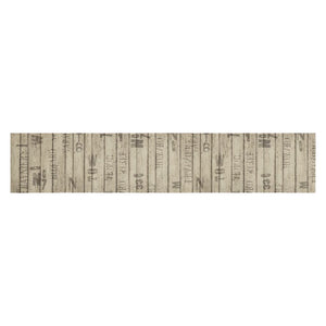 Kjøkkenteppe vaskbar Fence 60x300 cm fløyel