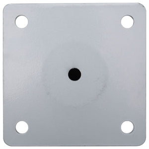 Parasollfot for Ø38/48 mm stang sølv stål