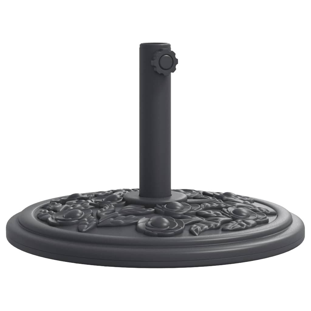 Parasol base for Ø38 / 48 mm poles 12 kg round