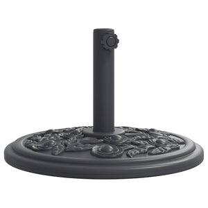 Parasol base for Ø38 / 48 mm poles 12 kg round