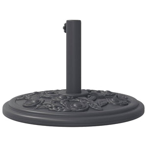 Parasol base for Ø38 / 48 mm poles 12 kg round