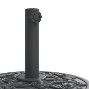 Parasol base for Ø38 / 48 mm poles 12 kg round