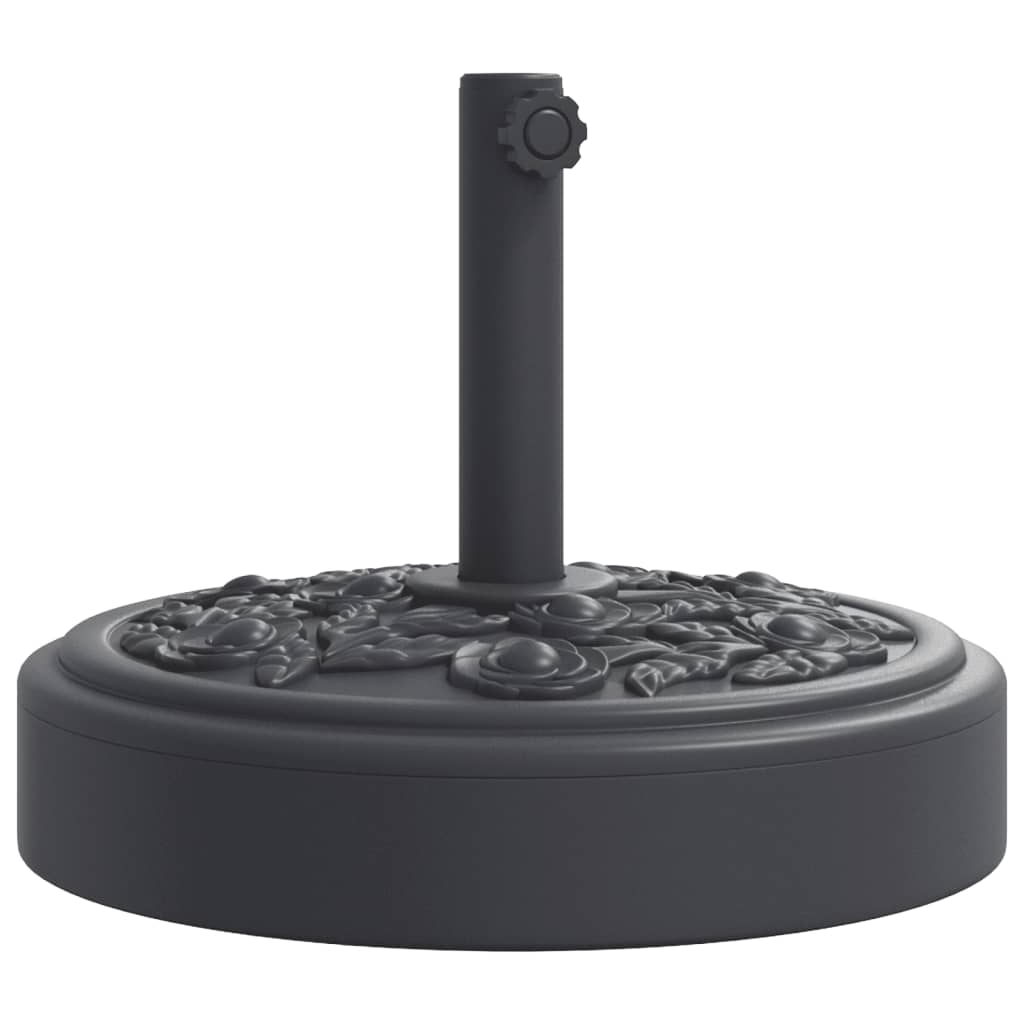 Parasol base for Ø38 / 48 mm poles 25 kg round