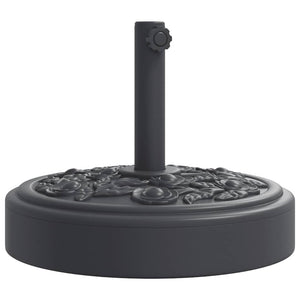 Parasol base for Ø38 / 48 mm poles 25 kg round