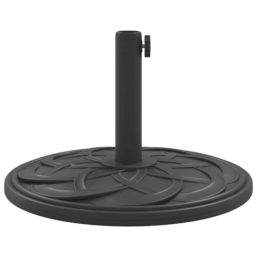Parasollfot for Ø38 / 48 mm stenger 12 kg rund