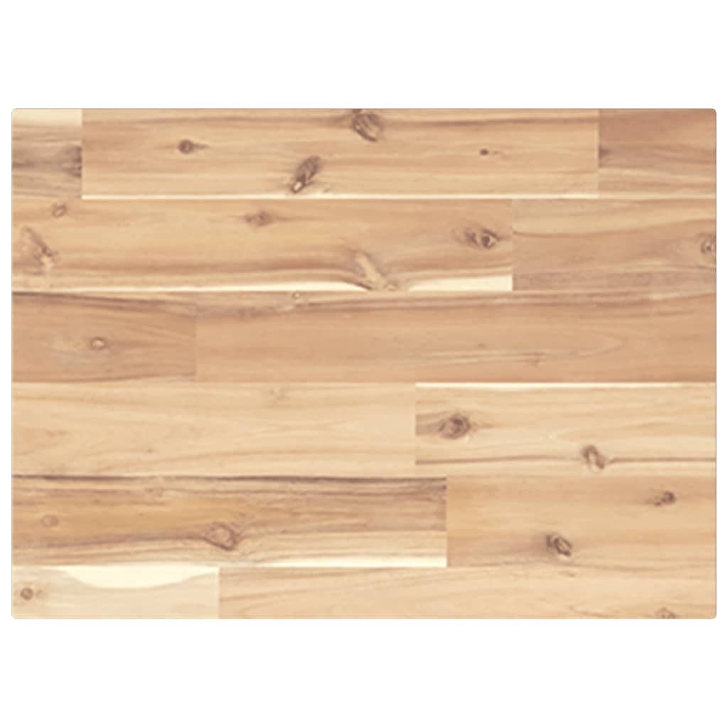 Floating shelf 40x30x2 cm untreated solid acacia wood