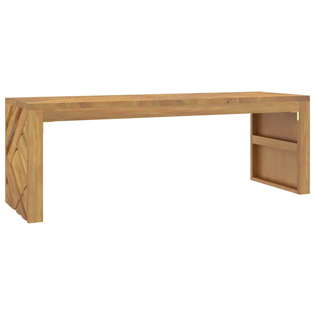 Coffee table 110x35x38 cm solid teak