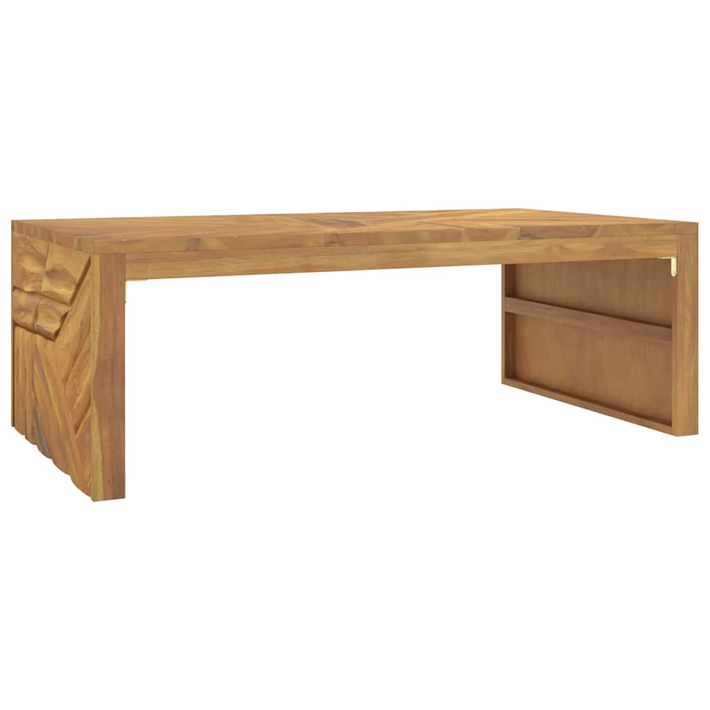 Coffee table 110x60x38 cm solid teak