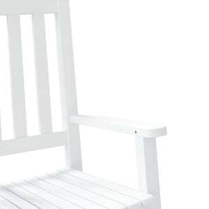 Gyngestol for barn hvit heltre poppeltre