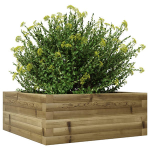 Hageplantekasse 60x60x23 cm impregnert furu
