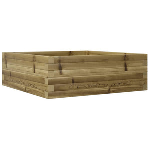 Plantekasse 70x70x23 cm impregnert furu