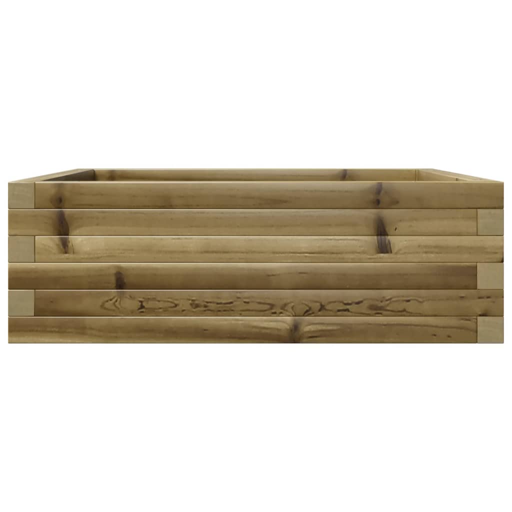 Plantekasse 70x70x23 cm impregnert furu