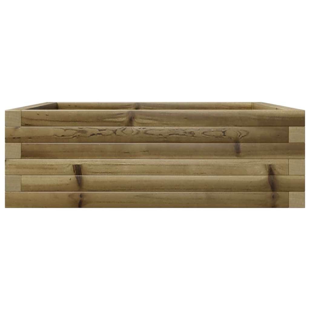 Plantekasse 70x70x23 cm impregnert furu
