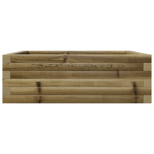 Plantekasse 70x70x23 cm impregnert furu