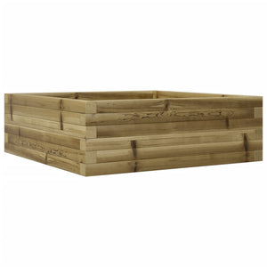Plantekasse 70x70x23 cm impregnert furu