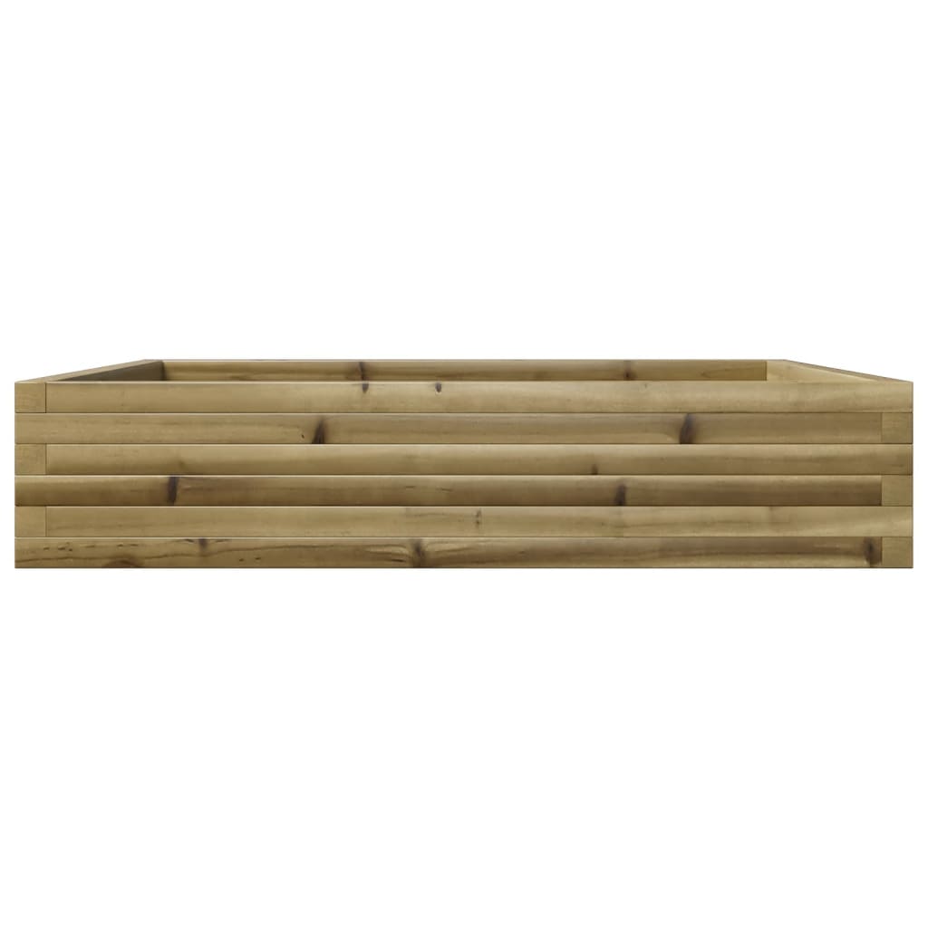 Plantekasse 110x110x23 cm impregnert furu