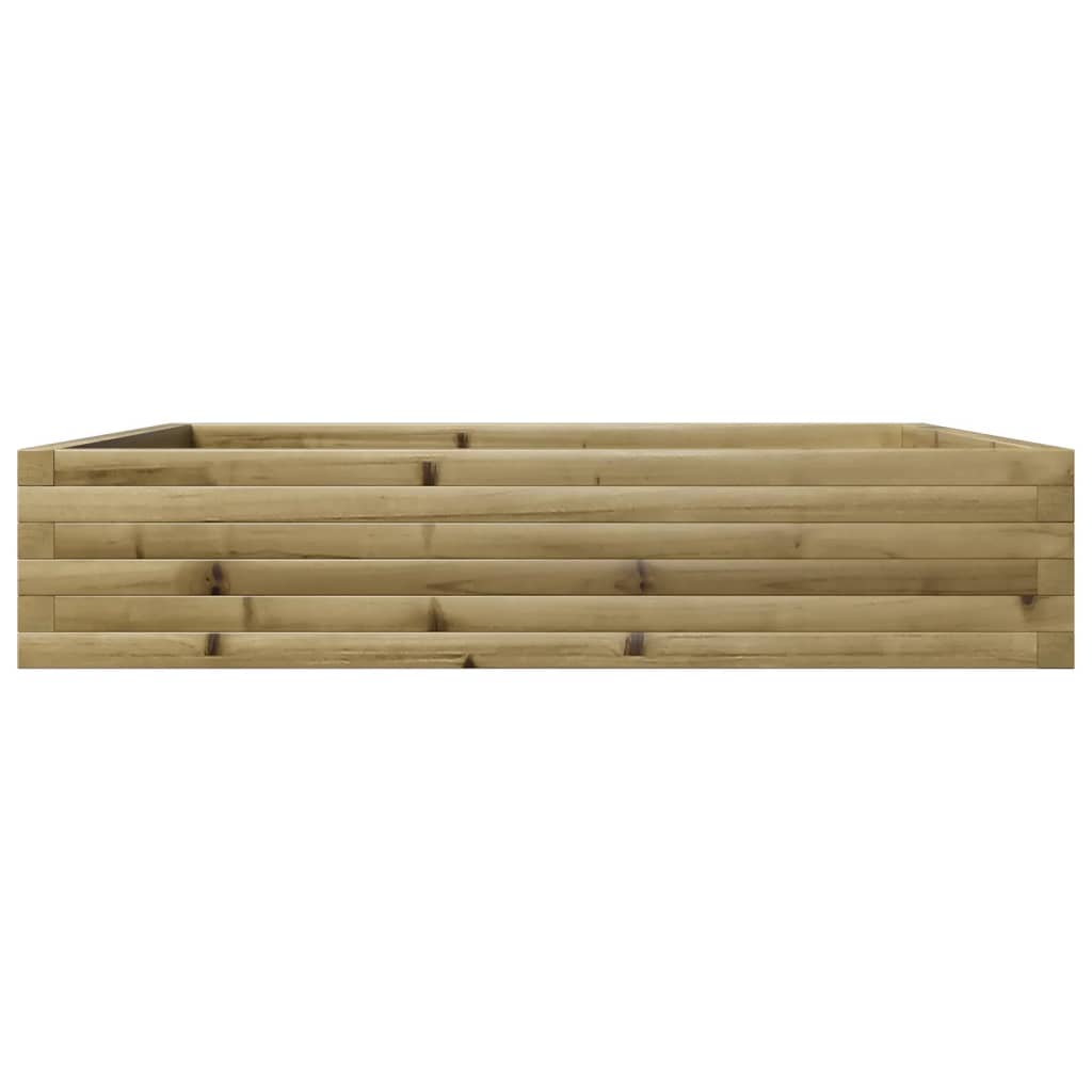 Plantekasse 110x110x23 cm impregnert furu