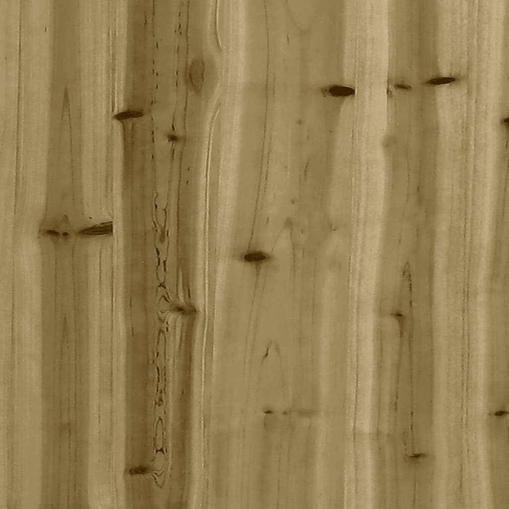 Plantekasse 110x110x23 cm impregnert furu