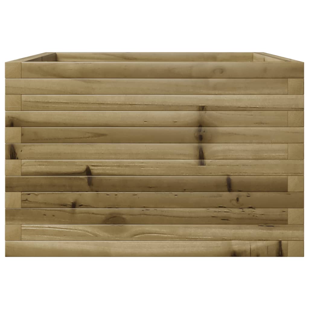 Plantekasse 70x70x45,5 cm impregnert furu