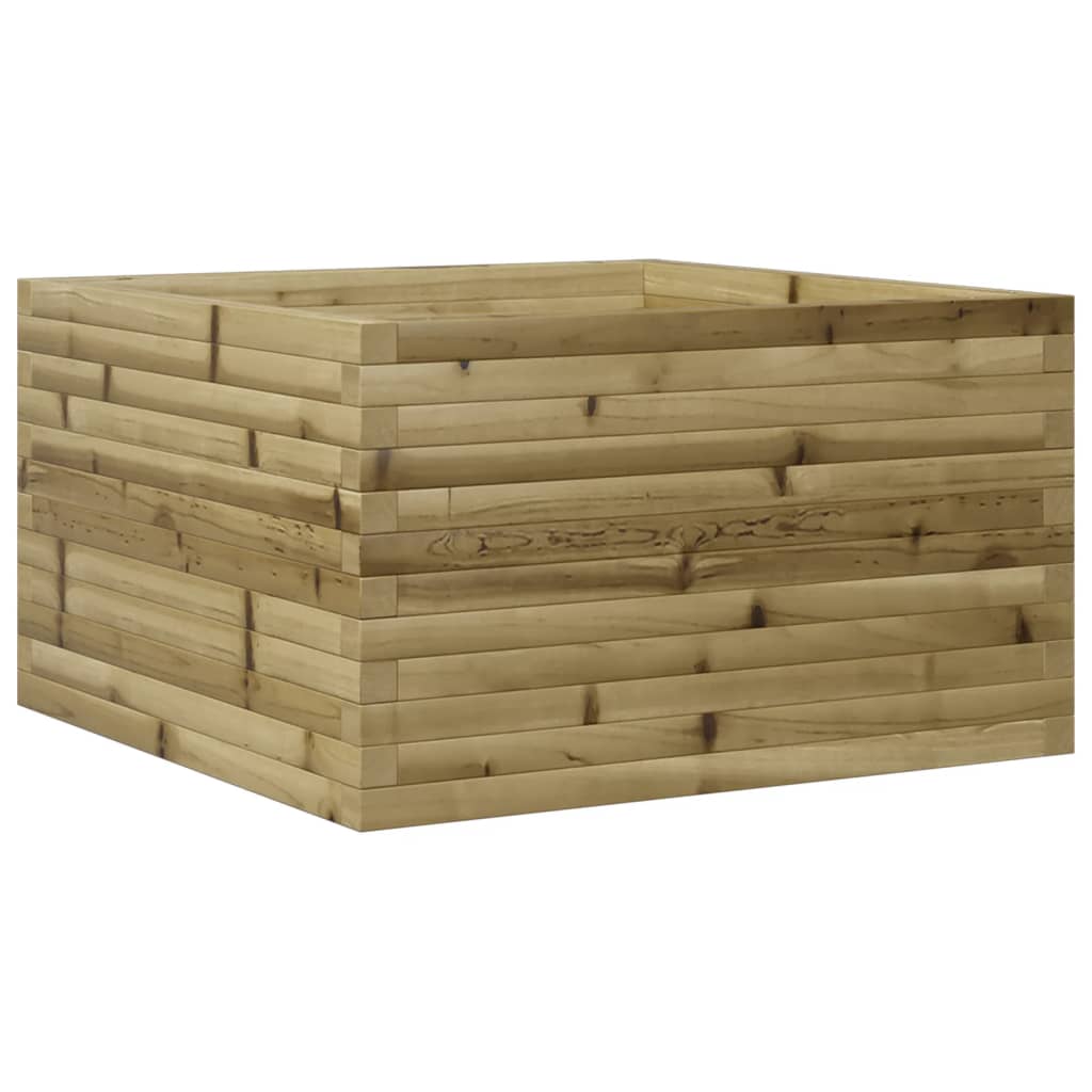 Plantekasse 80x80x45,5 cm impregnert furu