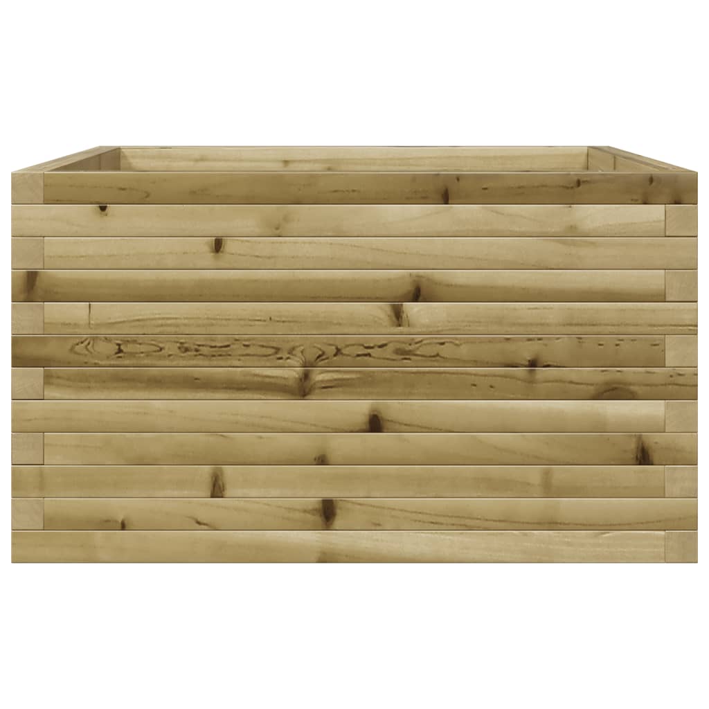 Plantekasse 80x80x45,5 cm impregnert furu