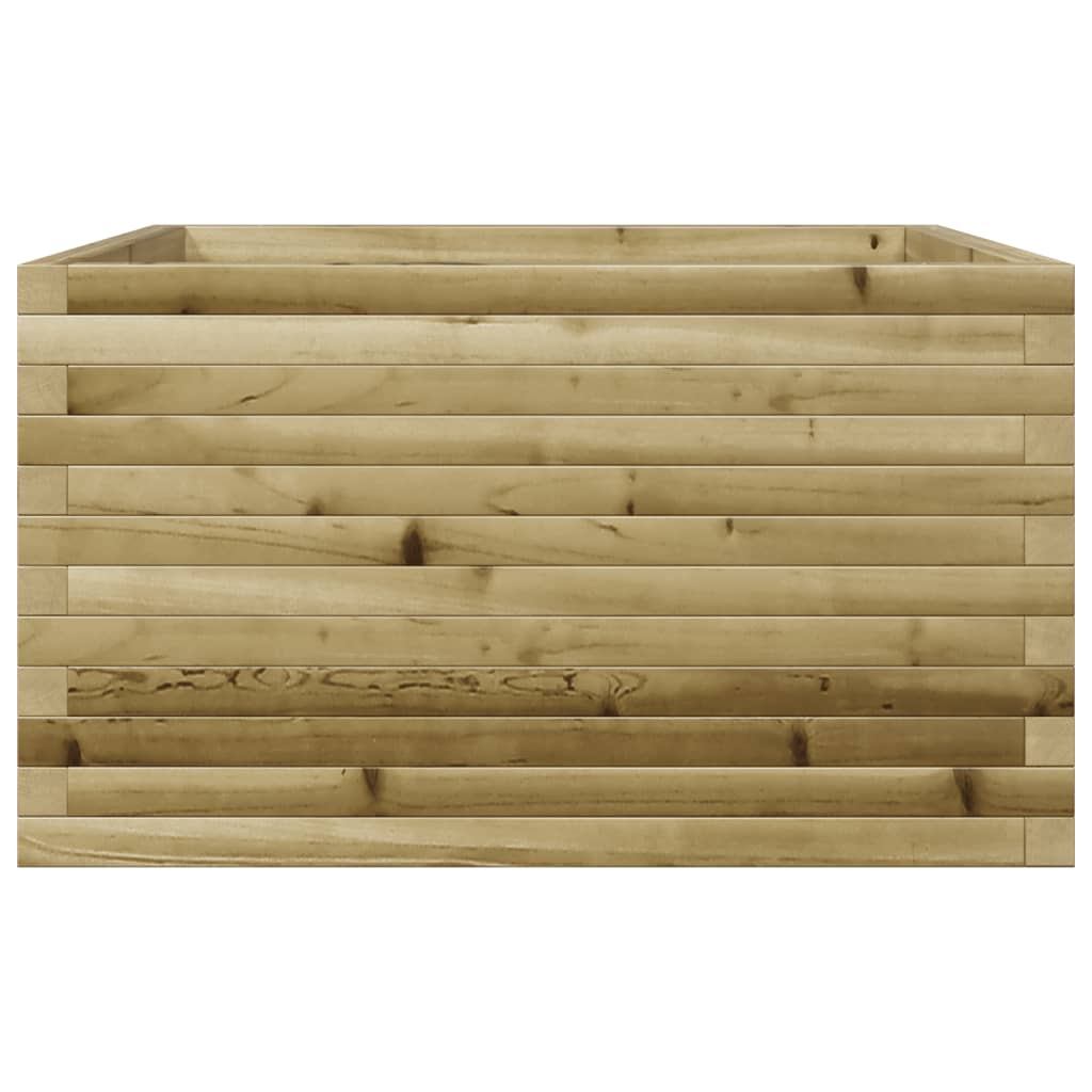 Plantekasse 80x80x45,5 cm impregnert furu