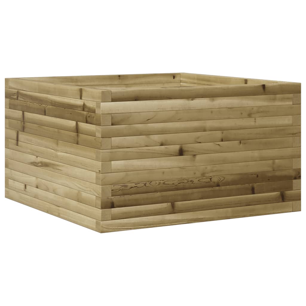Plantekasse 80x80x45,5 cm impregnert furu