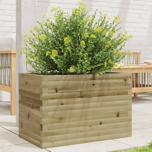 Plantekasse 70x40x45,5 cm impregnert furu