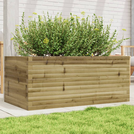 Plantekasse 110x60x45,5 cm impregnert furu