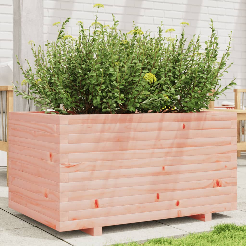 Planter 90x60x49.5 cm solid Douglas fir