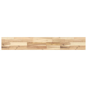 Bordplate 120x20x4 cm rektangulær heltre akasie