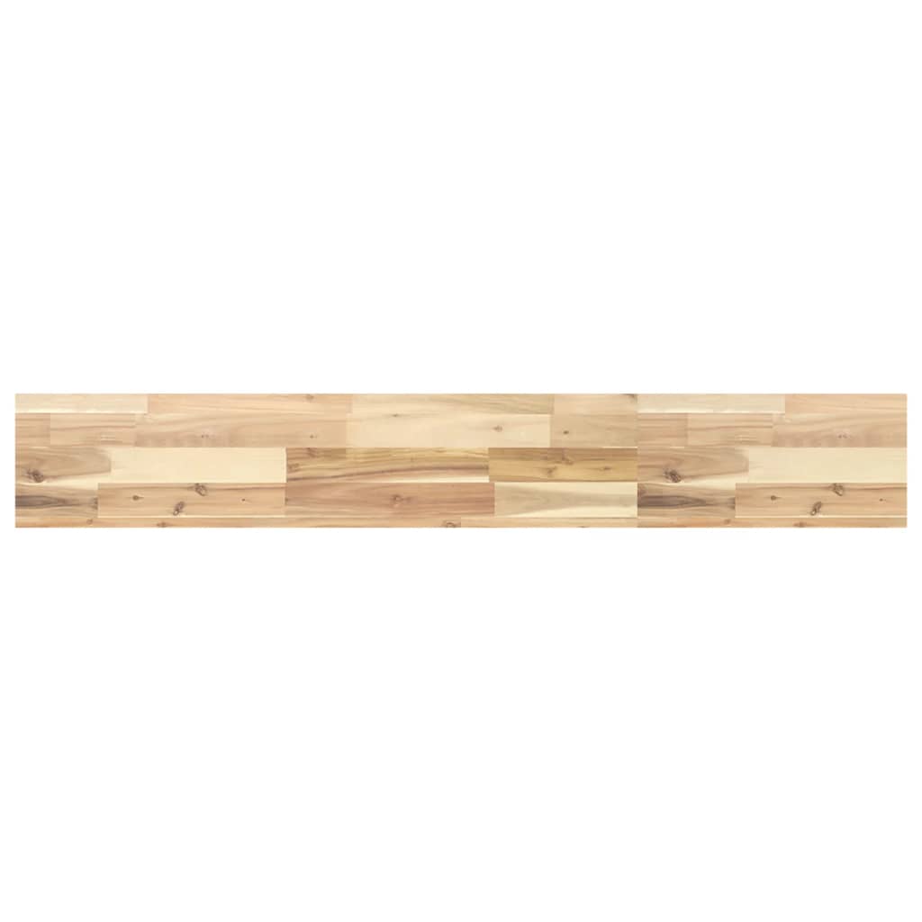 Bordplate 140x20x4 cm rektangulær heltre akasie