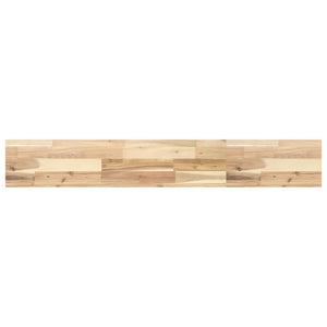 Bordplate 140x20x4 cm rektangulær heltre akasie