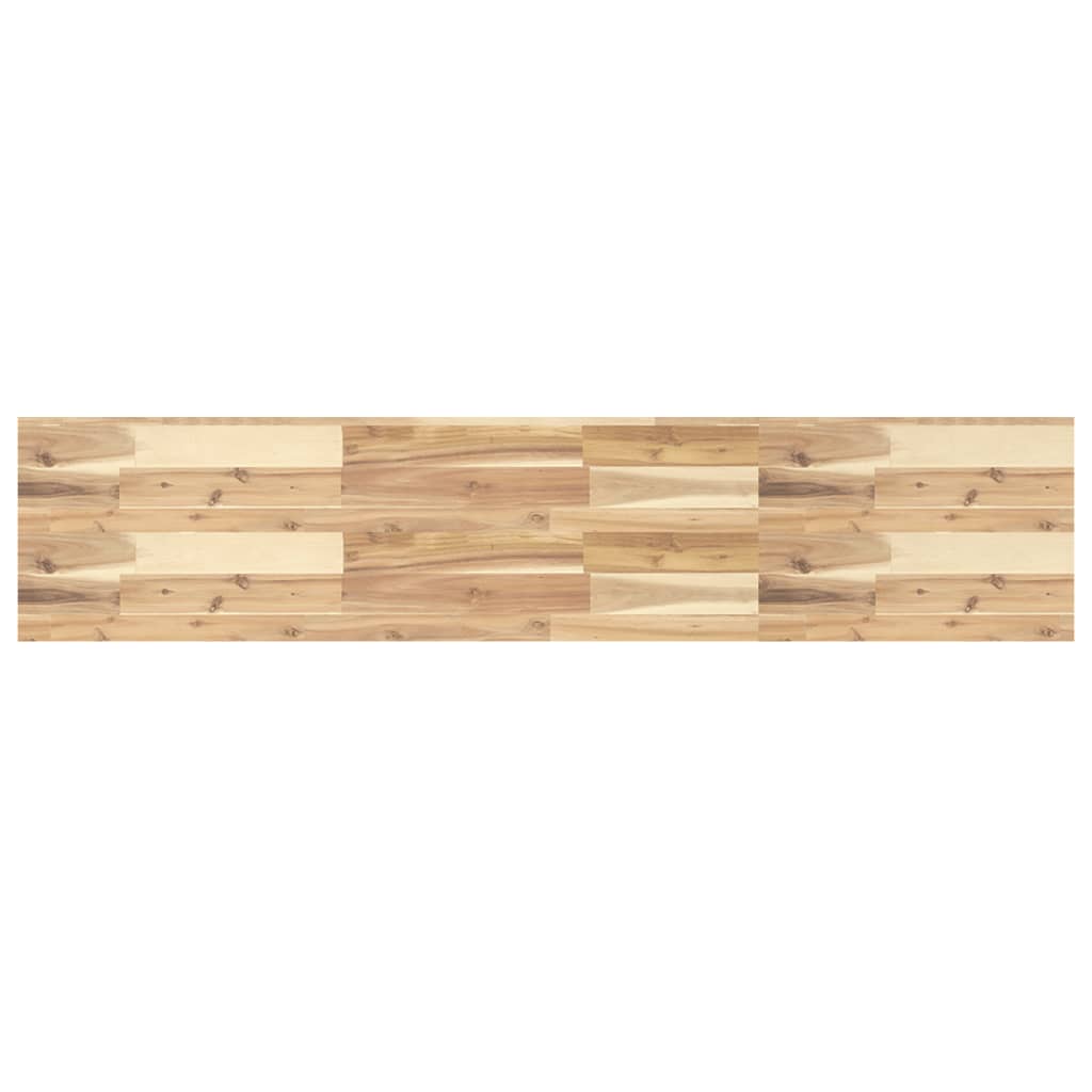 Bordplate 120x30x4 cm rektangulær heltre akasie