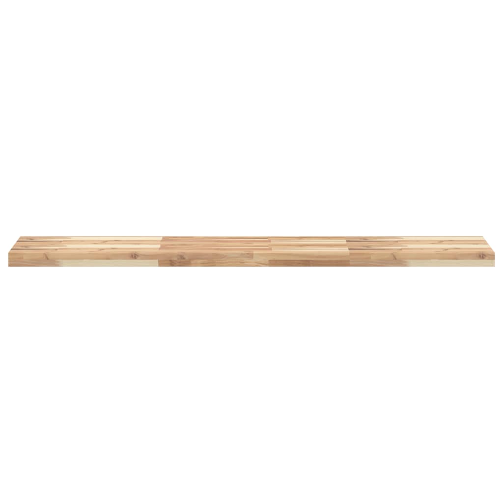 Bordplate 120x30x4 cm rektangulær heltre akasie