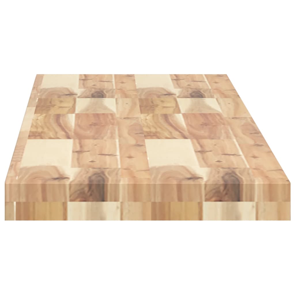 Bordplate 120x30x4 cm rektangulær heltre akasie