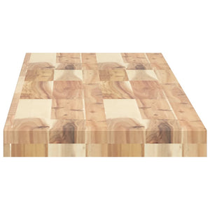 Bordplate 120x30x4 cm rektangulær heltre akasie