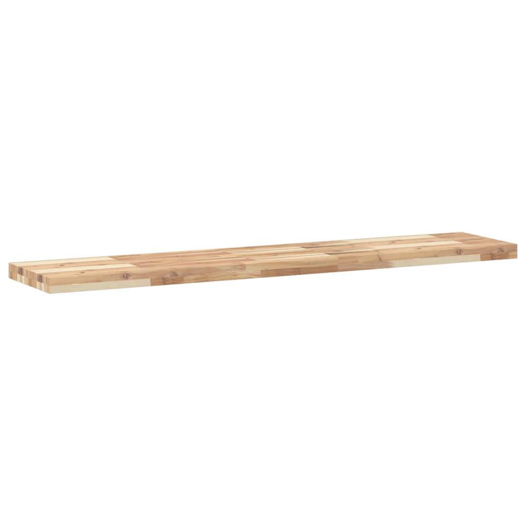 Bordplate 120x30x4 cm rektangulær heltre akasie
