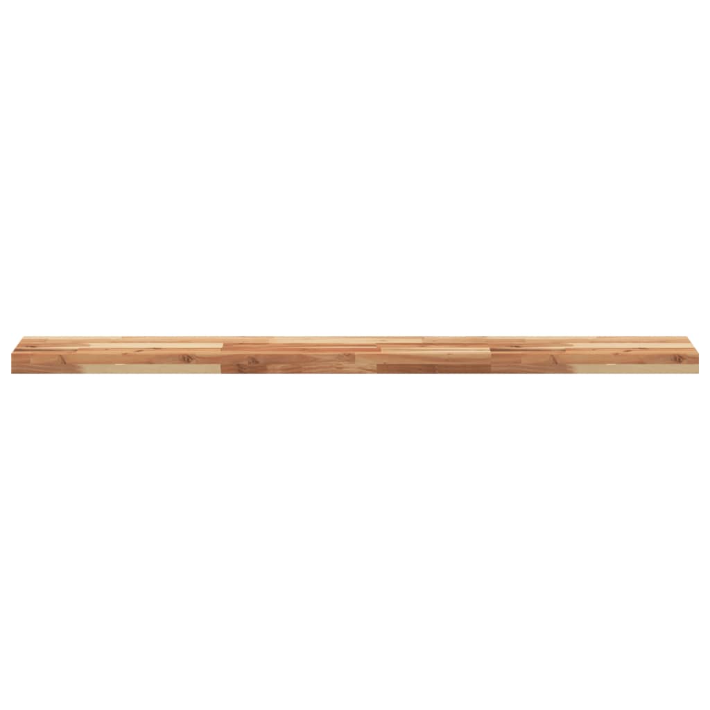 Bordplate 140x20x4 cm rektangulær heltre akasie
