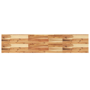 Bordplate 120x30x4 cm rektangulær heltre akasie