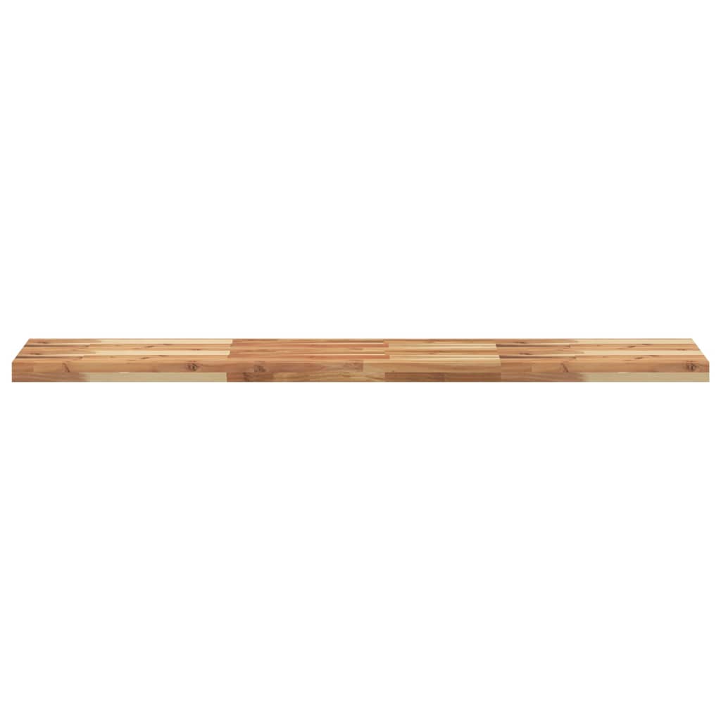 Bordplate 120x30x4 cm rektangulær heltre akasie