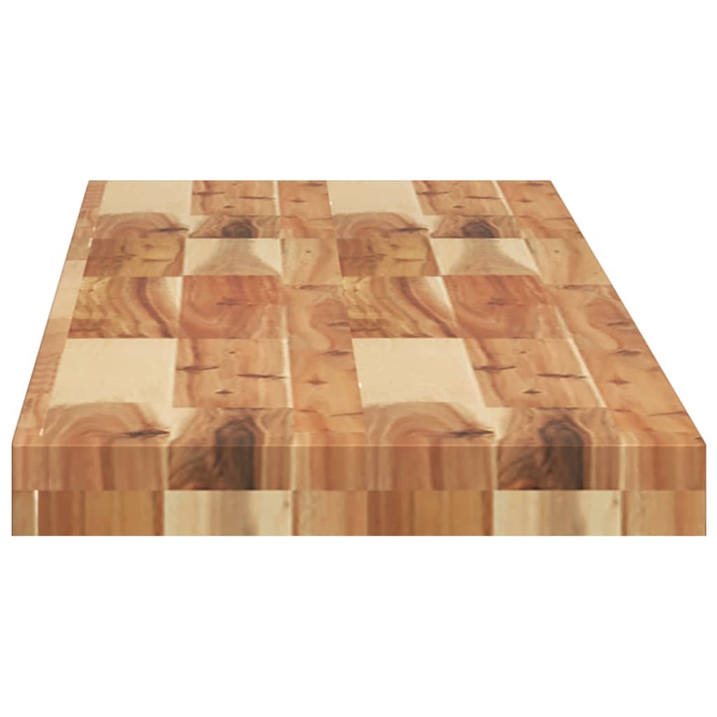 Bordplate 120x30x4 cm rektangulær heltre akasie