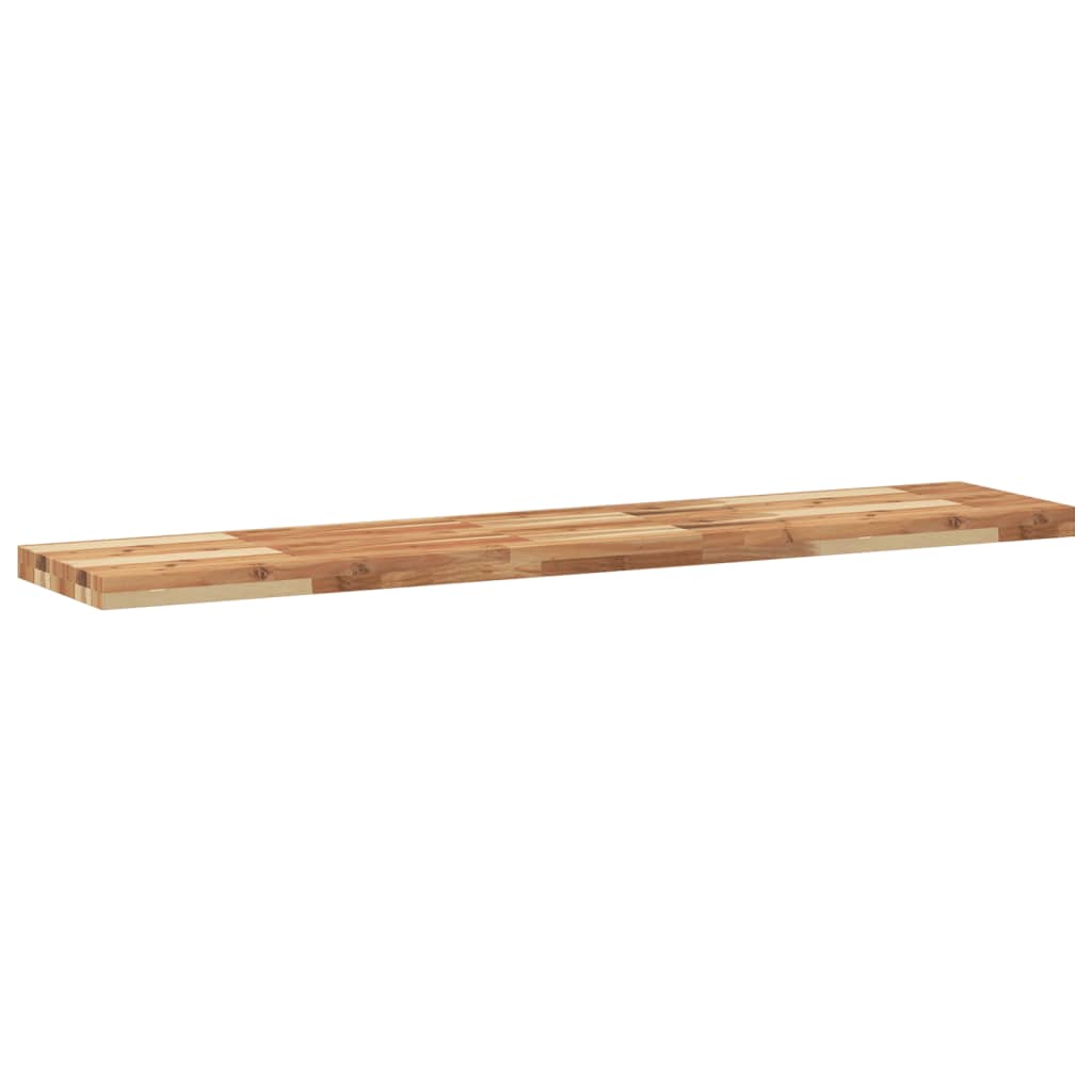 Bordplate 120x30x4 cm rektangulær heltre akasie