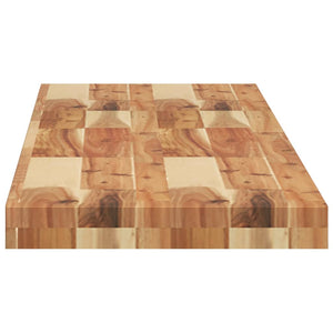 Bordplate 140x30x4 cm rektangulær heltre akasie