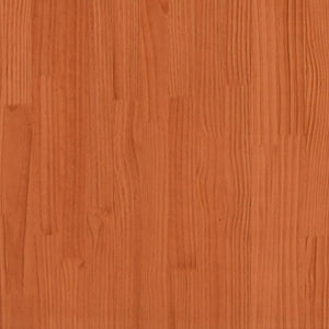 Hageplantekasse voksbrun 90x60x46 cm heltre furu