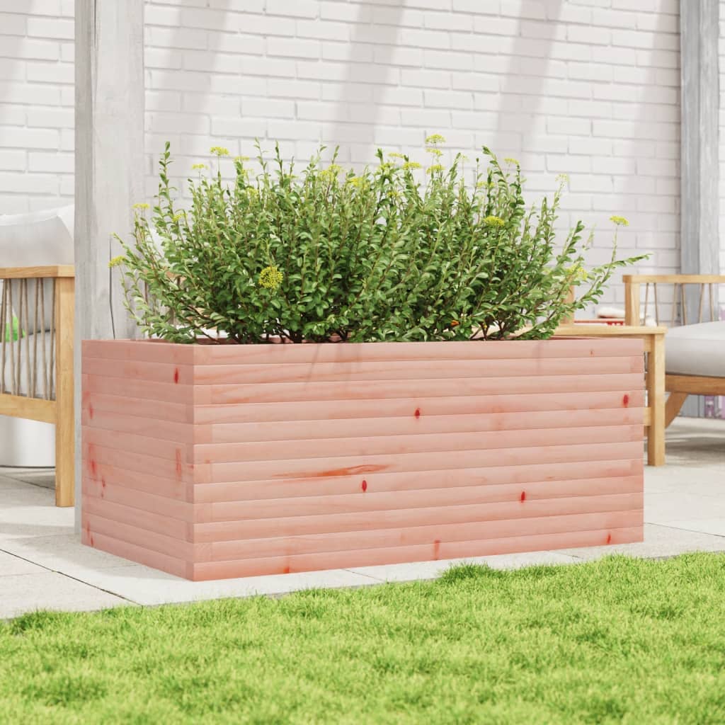 Planter 110x60x46 cm solid Douglas fir