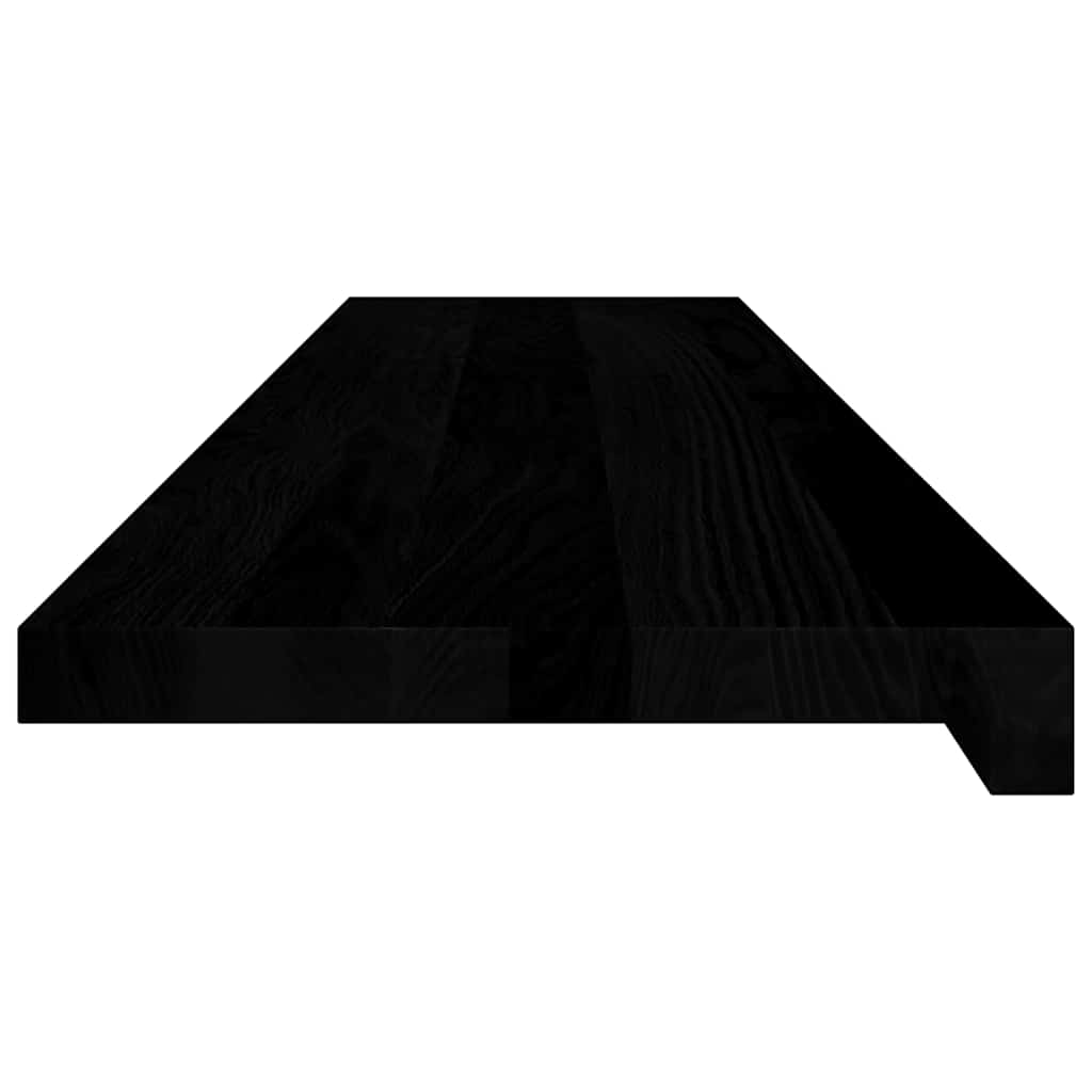 Trappetrinn 4 stk mørkebrun 110x30x2 cm heltre eik